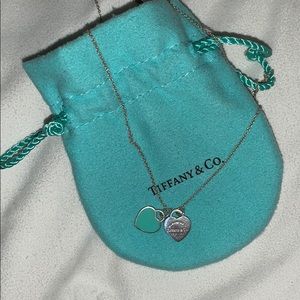 Tiffany mini hearts necklace